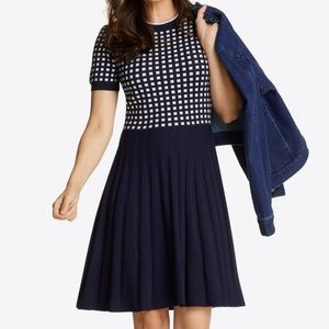 NWT Draper James Gingham Sweaterdress 1X